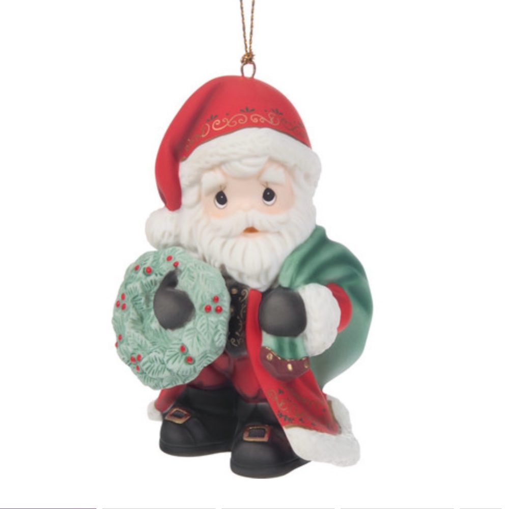 Precious Moments 2025 Santa Ornament